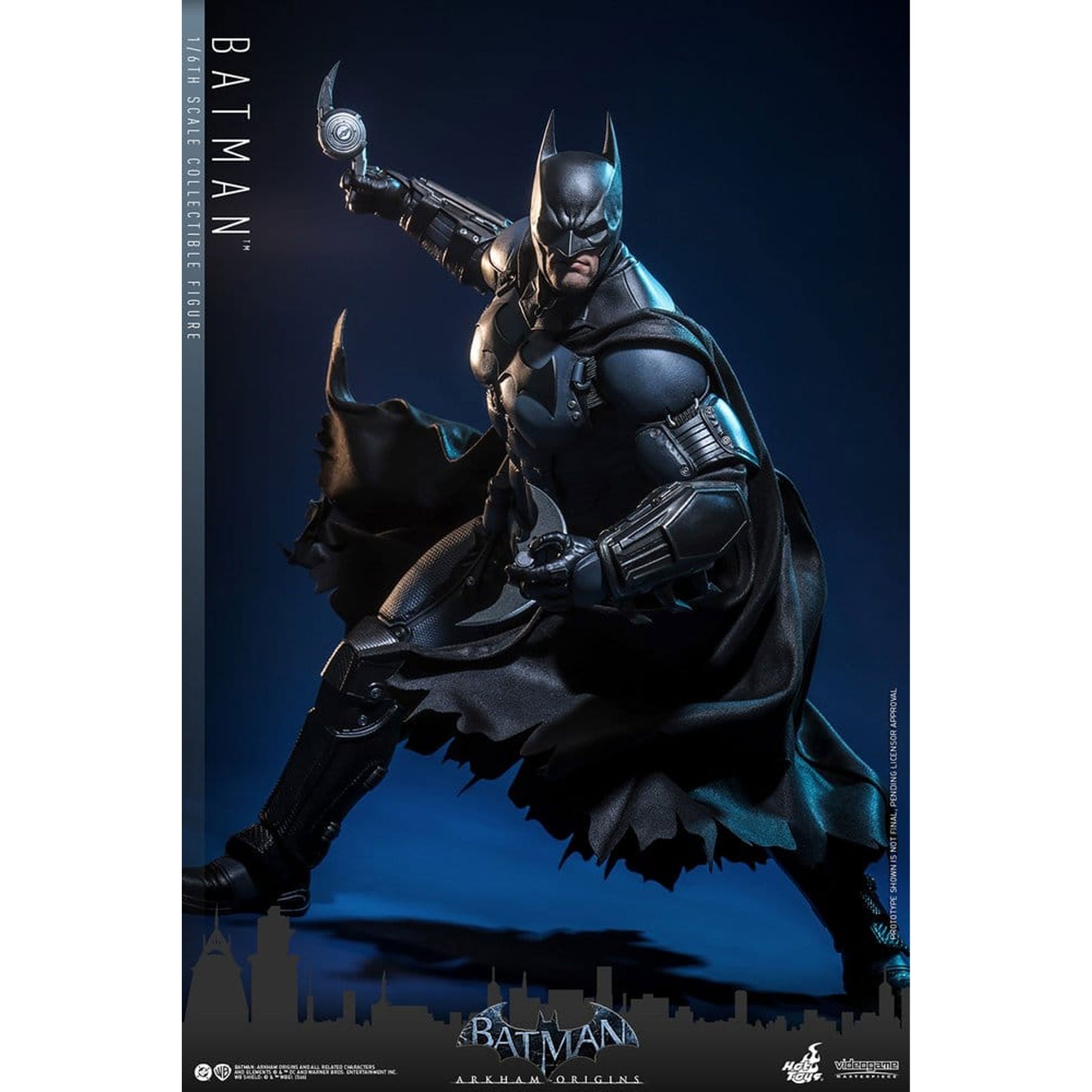 Batman Arkham Origins Videogame Masterpiece 1/6 Batman -Action Figure