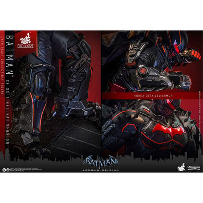 Batman Arkham Origins Videogame Masterpiece 1/6 XE Suit Hellbat Version Hot Toys Exclusive -Action Figure