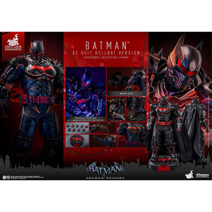 Batman Arkham Origins Videogame Masterpiece 1/6 XE Suit Hellbat Version Hot Toys Exclusive -Action Figure