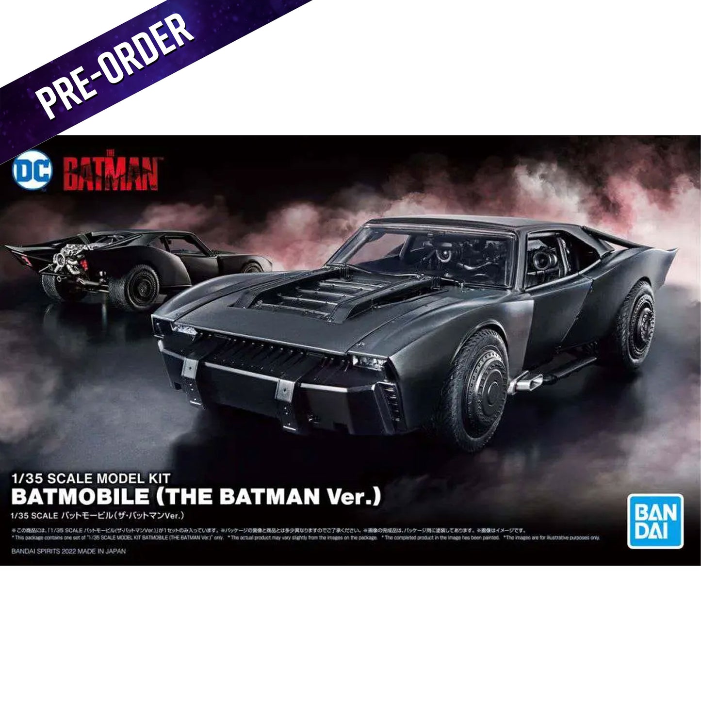 Batman New Batmobile 1/35 - Model kit