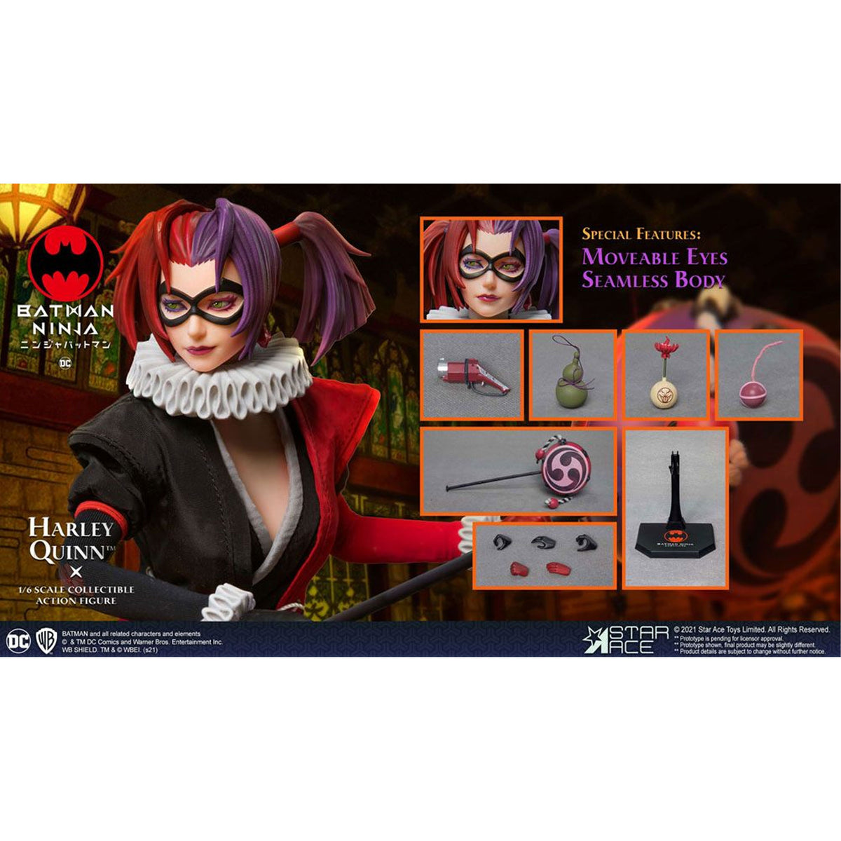 Batman Ninja My Favourite Movie 1/6 Harley Quinn Normal Ver. -Action Figure
