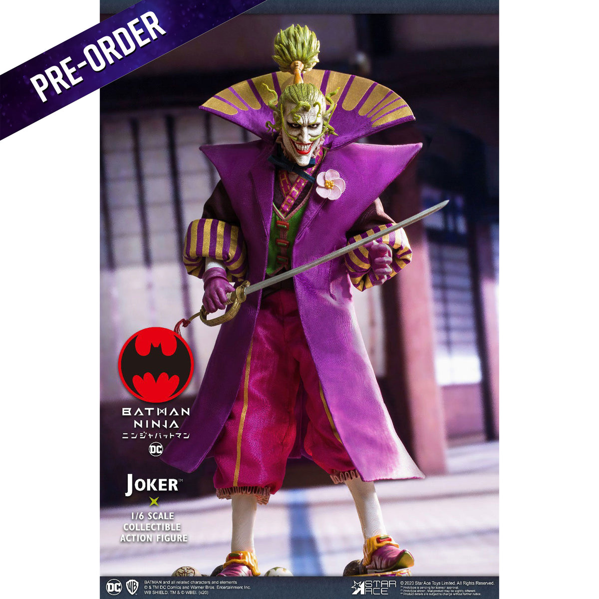 Batman Ninja My Favourite Movie 1/6 Joker -Action Figure