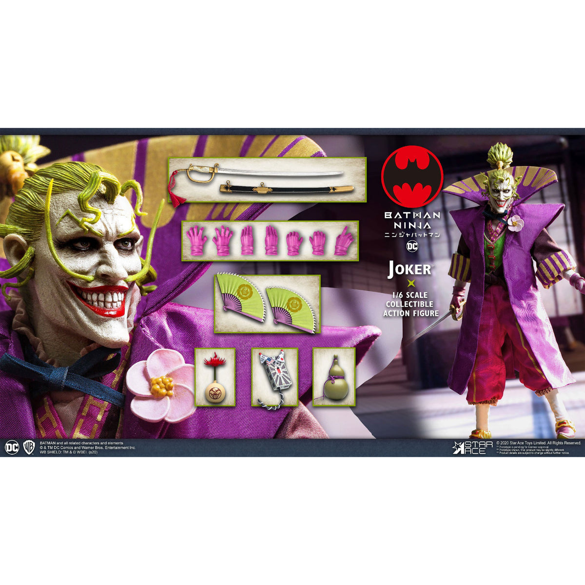 Batman Ninja My Favourite Movie 1/6 Joker -Action Figure