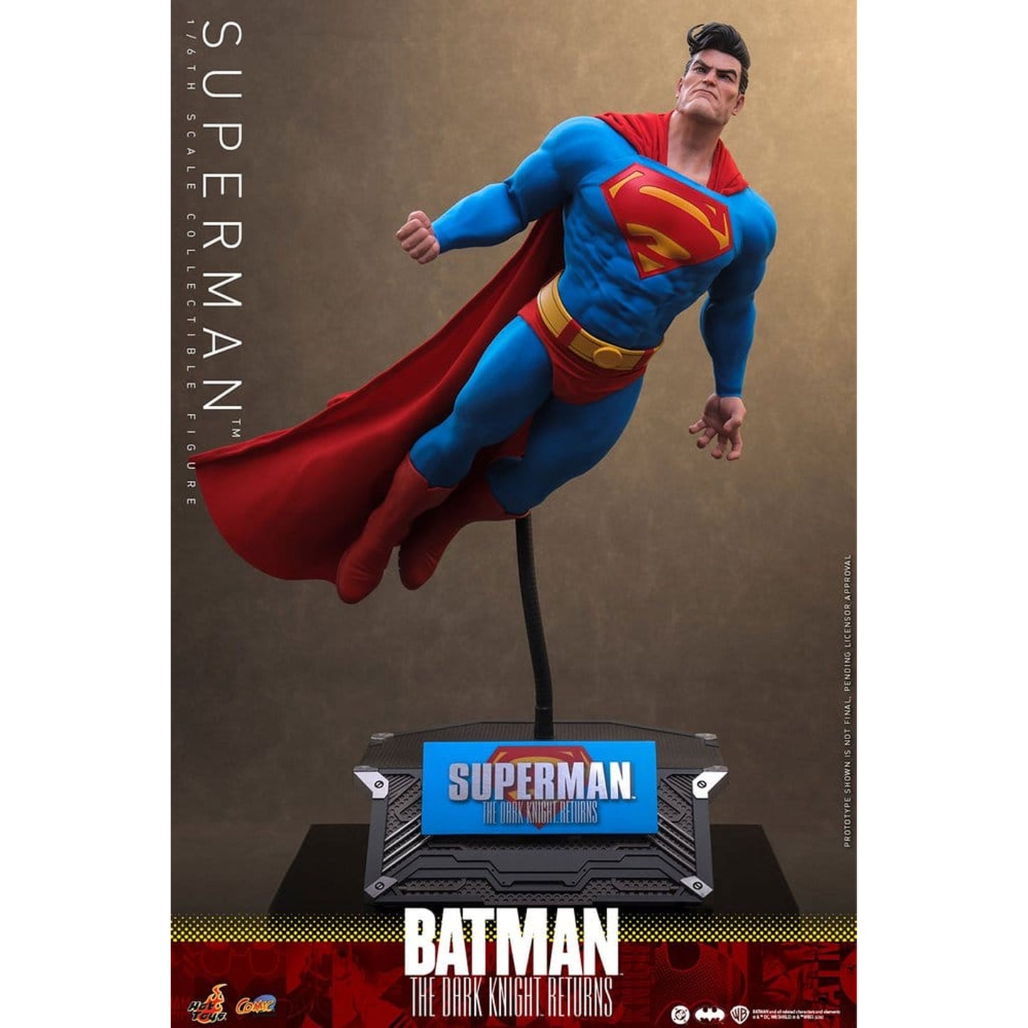 Batman: The Dark Knight Returns Comic Masterpiece 1/6 Superman -Action Figure