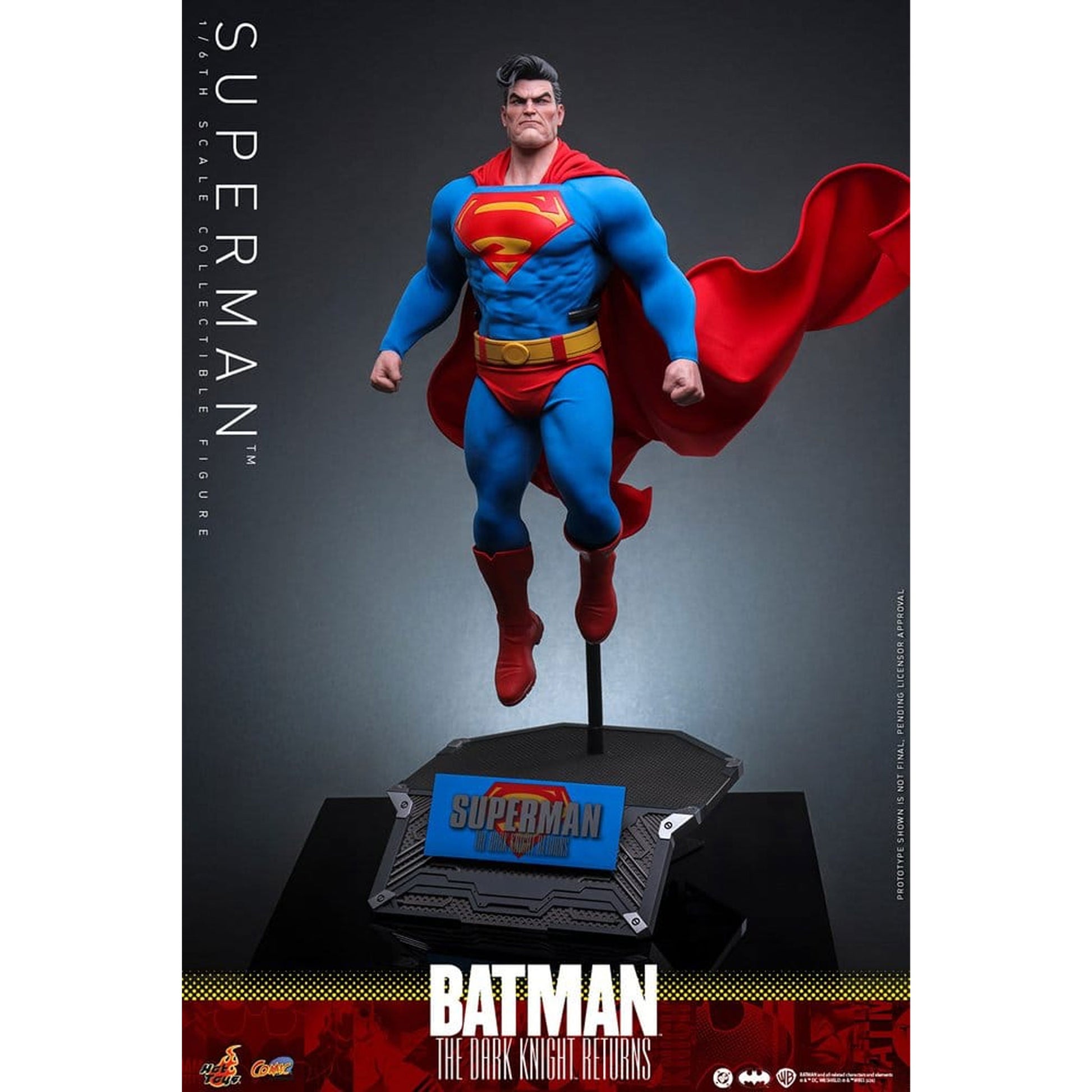 Batman: The Dark Knight Returns Comic Masterpiece 1/6 Superman -Action Figure