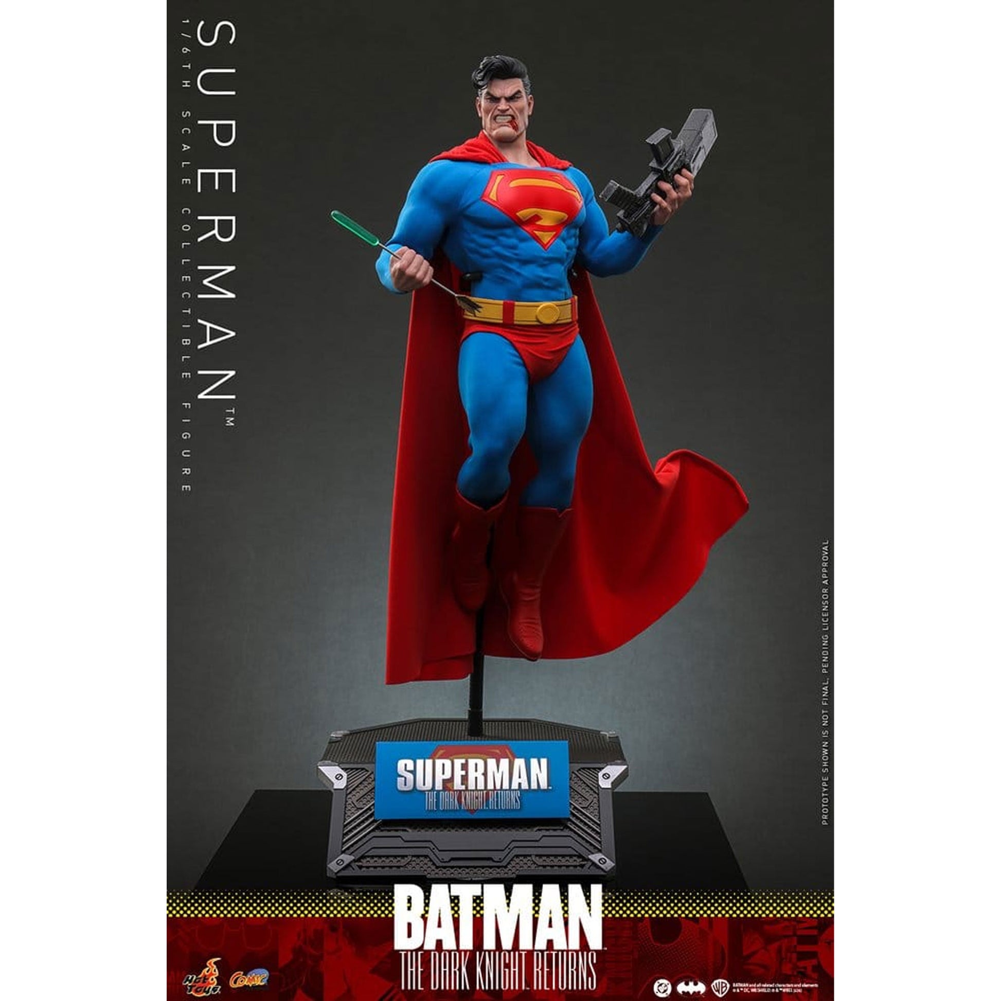 Batman: The Dark Knight Returns Comic Masterpiece 1/6 Superman -Action Figure