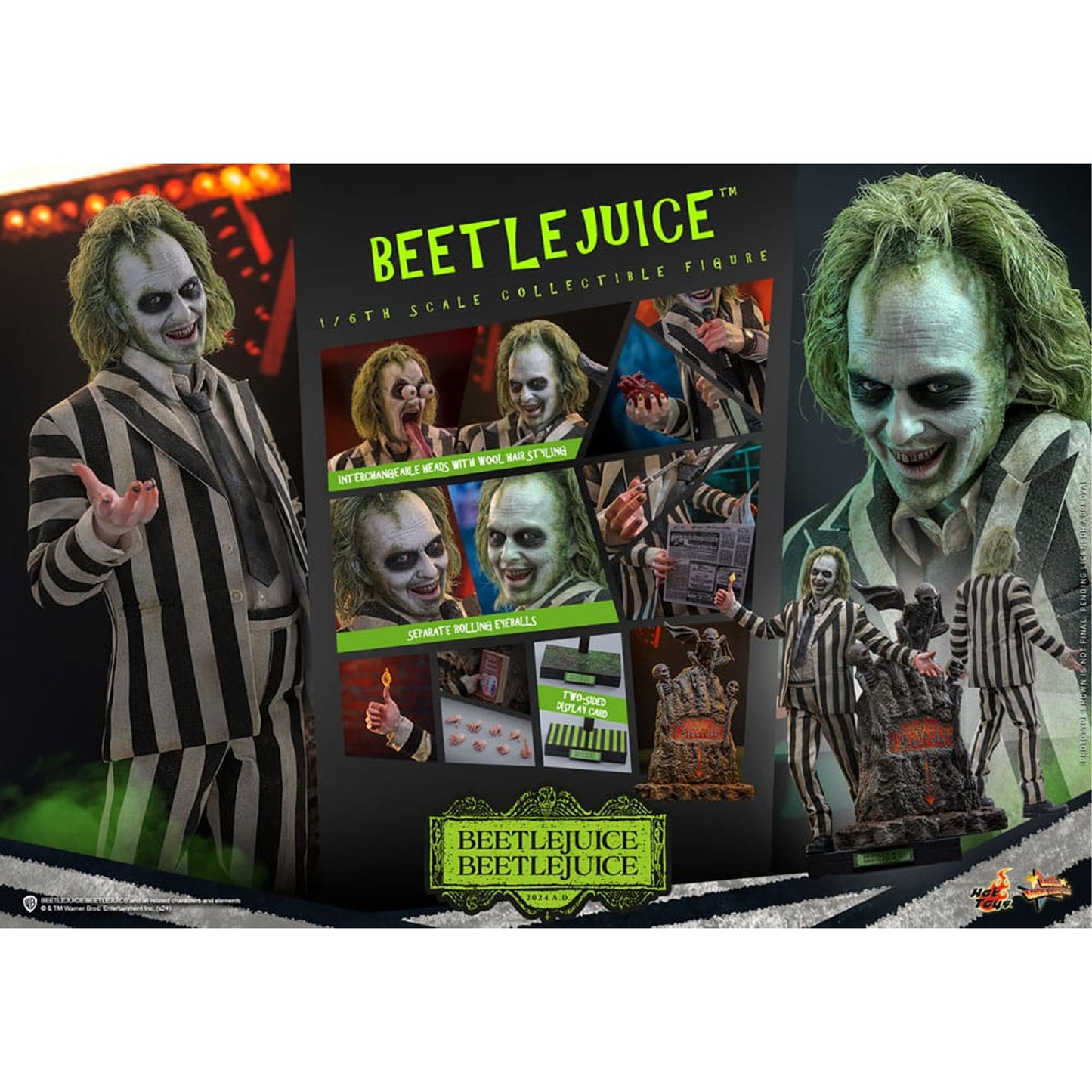 Beetlejuice Movie Masterpiece 1/6 Beetlejuice