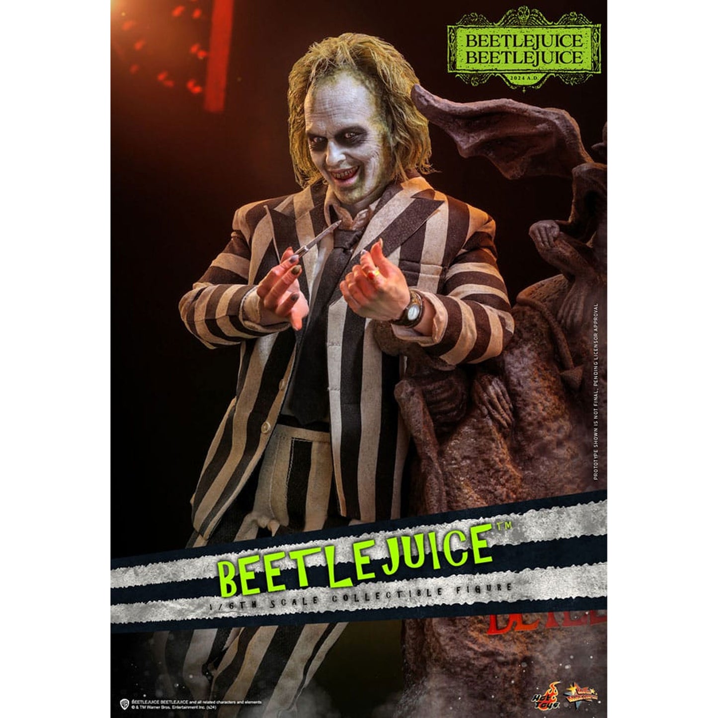 Beetlejuice Movie Masterpiece 1/6 Beetlejuice