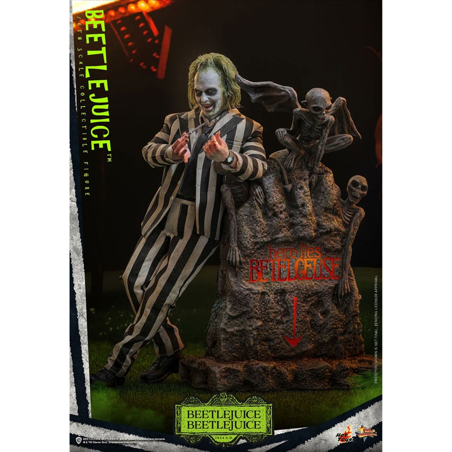 Beetlejuice Movie Masterpiece 1/6 Beetlejuice