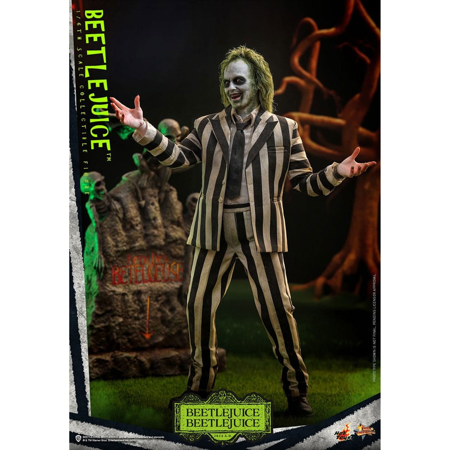 Beetlejuice Movie Masterpiece 1/6 Beetlejuice