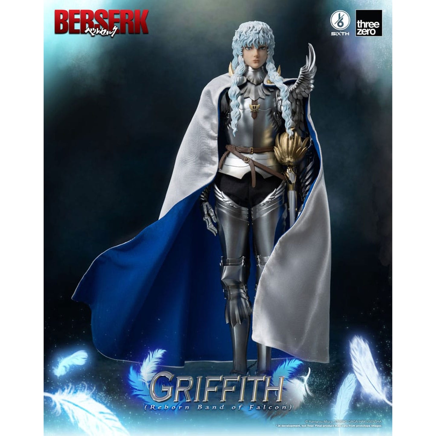 Berserk Action Figure 1/6 Griffith (Reborn Band of Falcon)