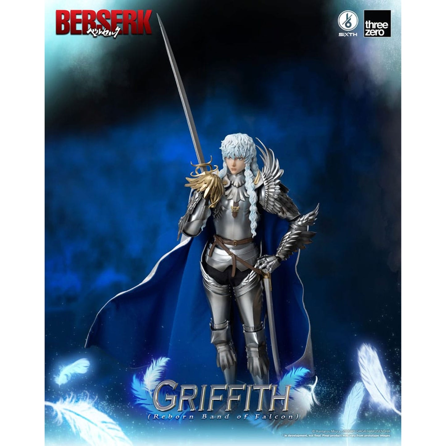 Berserk Action Figure 1/6 Griffith (Reborn Band of Falcon)