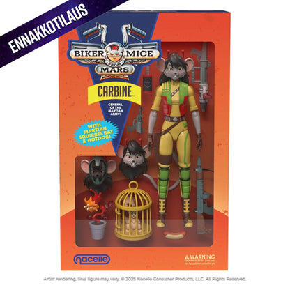Biker Mice From Mars Carbine -Action Figuuri