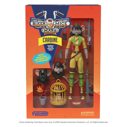 Biker Mice From Mars Carbine -Action Figuuri