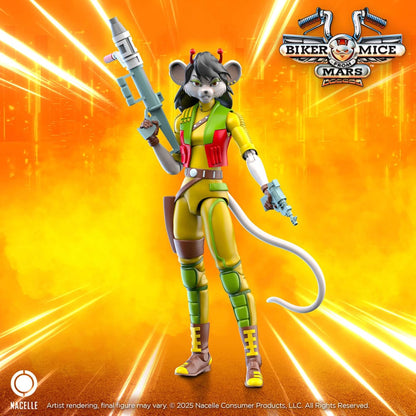 Biker Mice From Mars Carbine -Action Figuuri