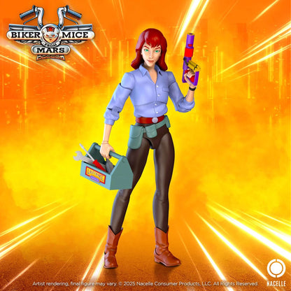 Biker Mice From Mars Charley -Action Figuuri