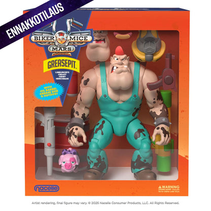 Biker Mice From Mars Greasepit -Action Figuuri
