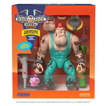 Biker Mice From Mars Greasepit -Action Figuuri