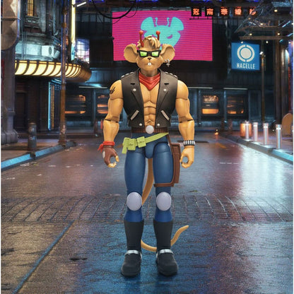 Biker Mice From Mars Throttle -Action Figuuri