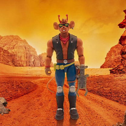 Biker Mice From Mars Throttle -Action Figuuri
