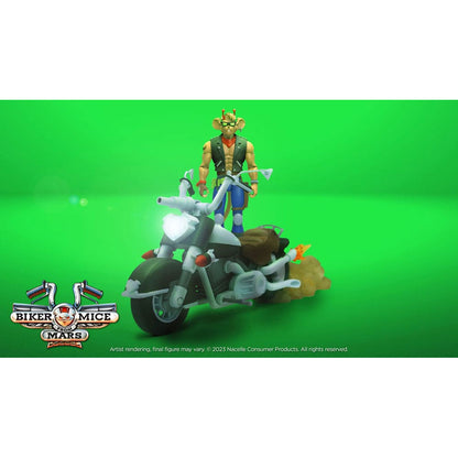 Biker Mice From Mars Vehicle Throttle's Martian Monster Bike -Action Figure