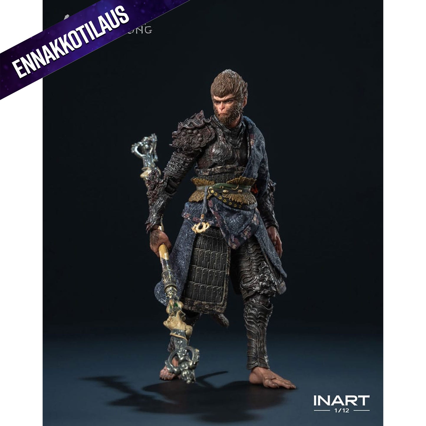 Black Myth: Wukong Action Figure 1/12 The Destined One in the Bronze Armor Set Deluxe Ver.