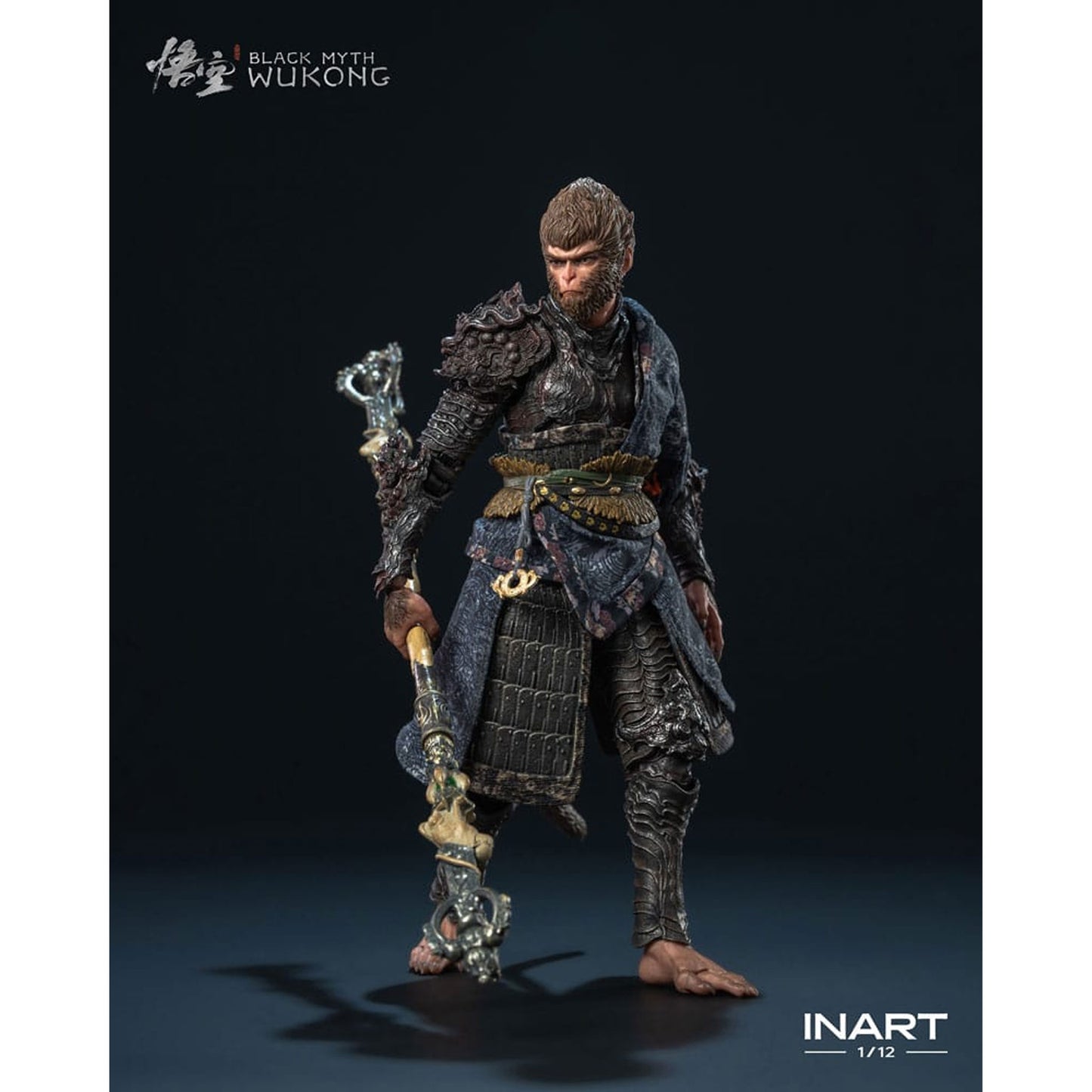 Black Myth: Wukong Action Figure 1/12 The Destined One in the Bronze Armor Set Deluxe Ver.