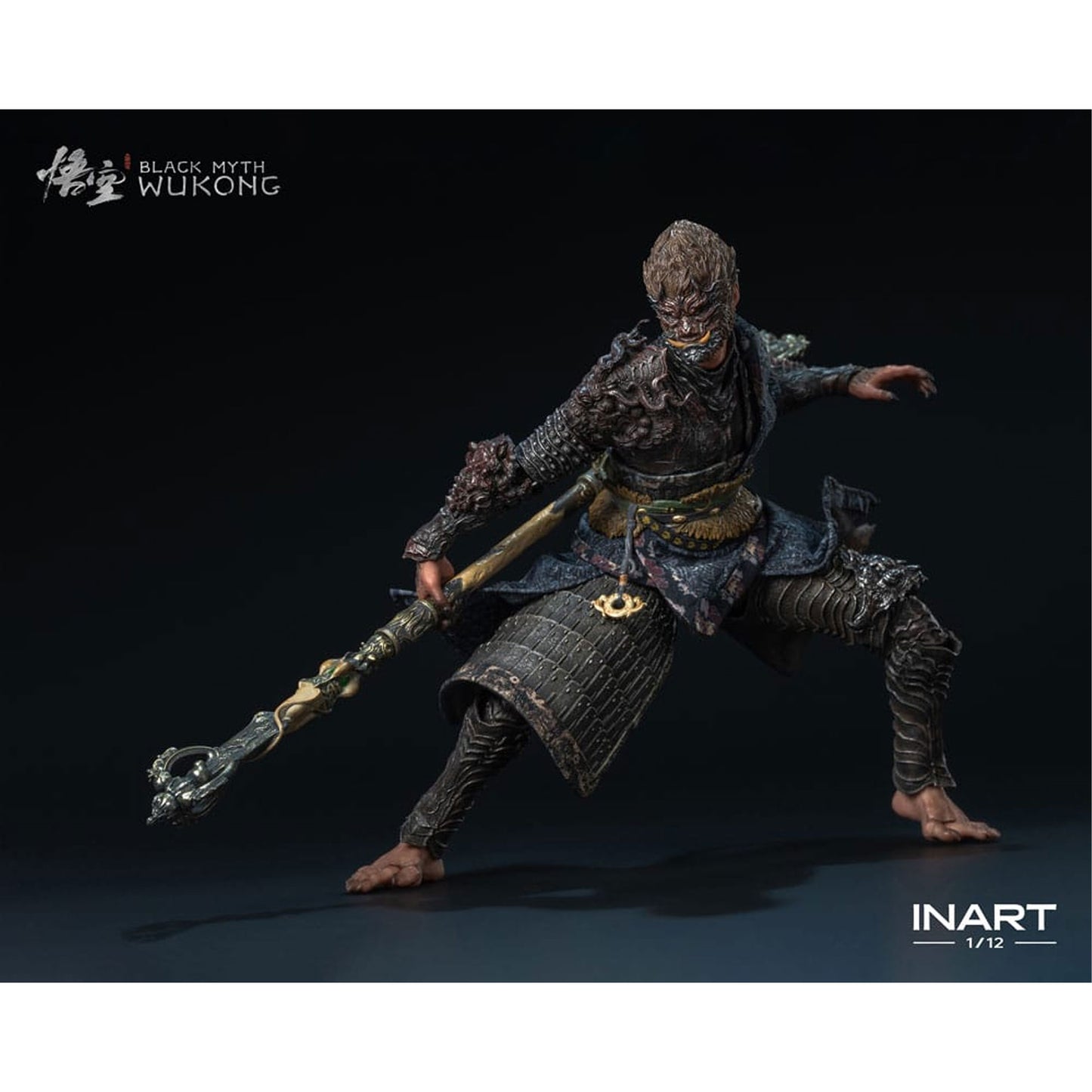 Black Myth: Wukong Action Figure 1/12 The Destined One in the Bronze Armor Set Deluxe Ver.