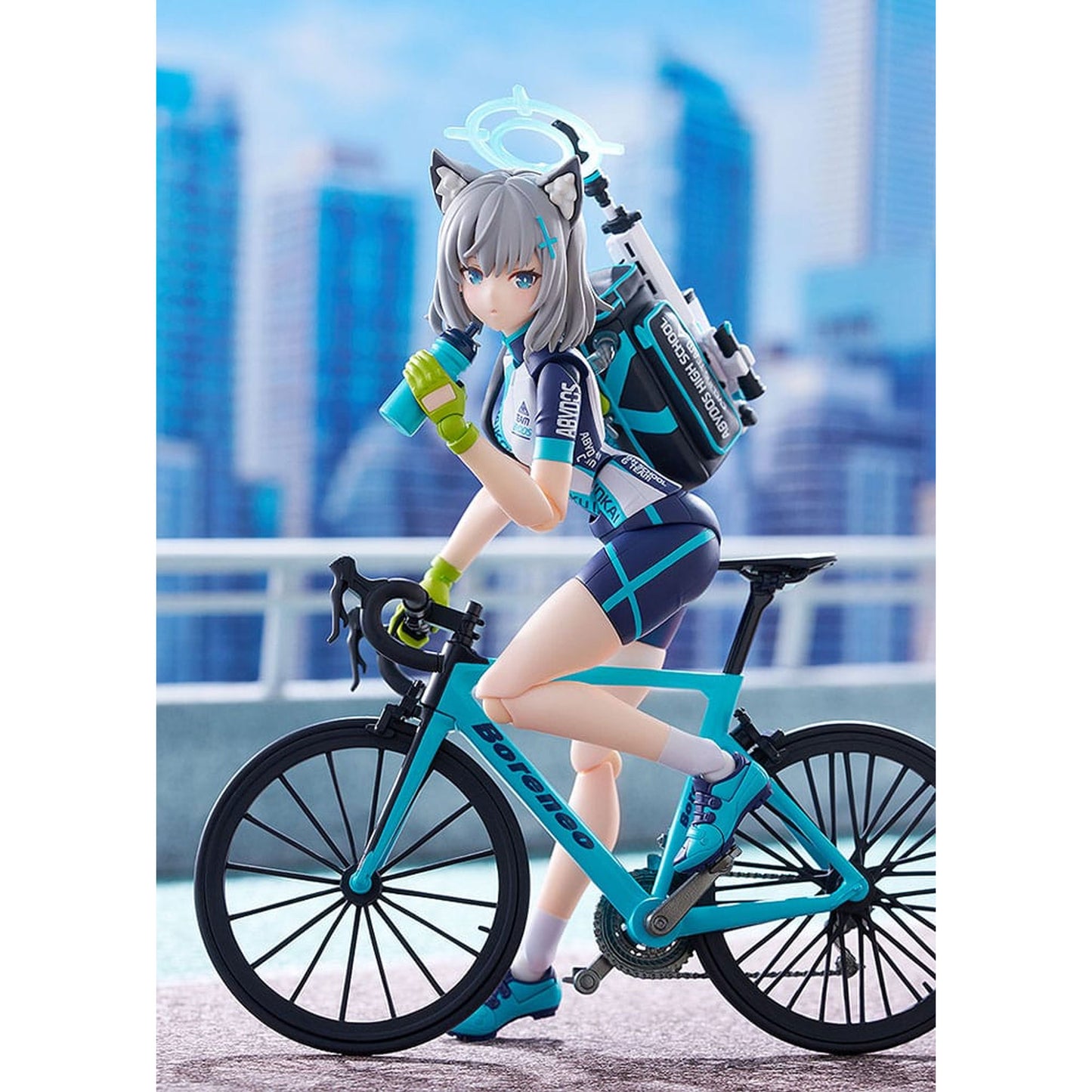 Blue Archive Figma Shiroko Sunaookami Cycling DX Edition