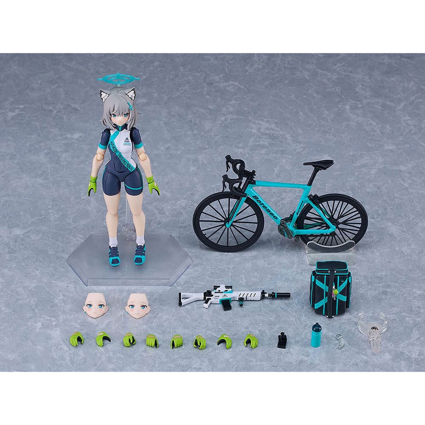 Blue Archive Figma Shiroko Sunaookami Cycling DX Edition