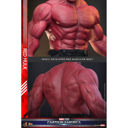 Captain America: Brave New World Movie Masterpiece Action Figure 1/6 Red Hulk