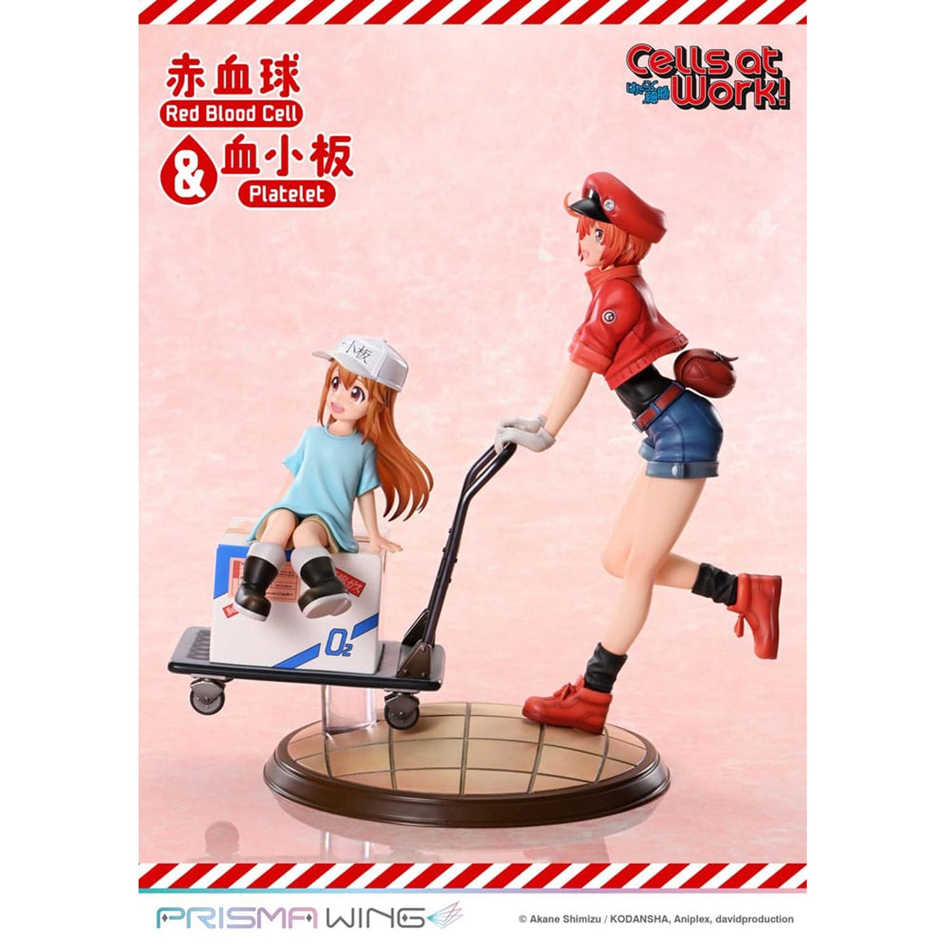Cells at Work Prisma Wing Red Blood Cell & Platelet -Figuuri