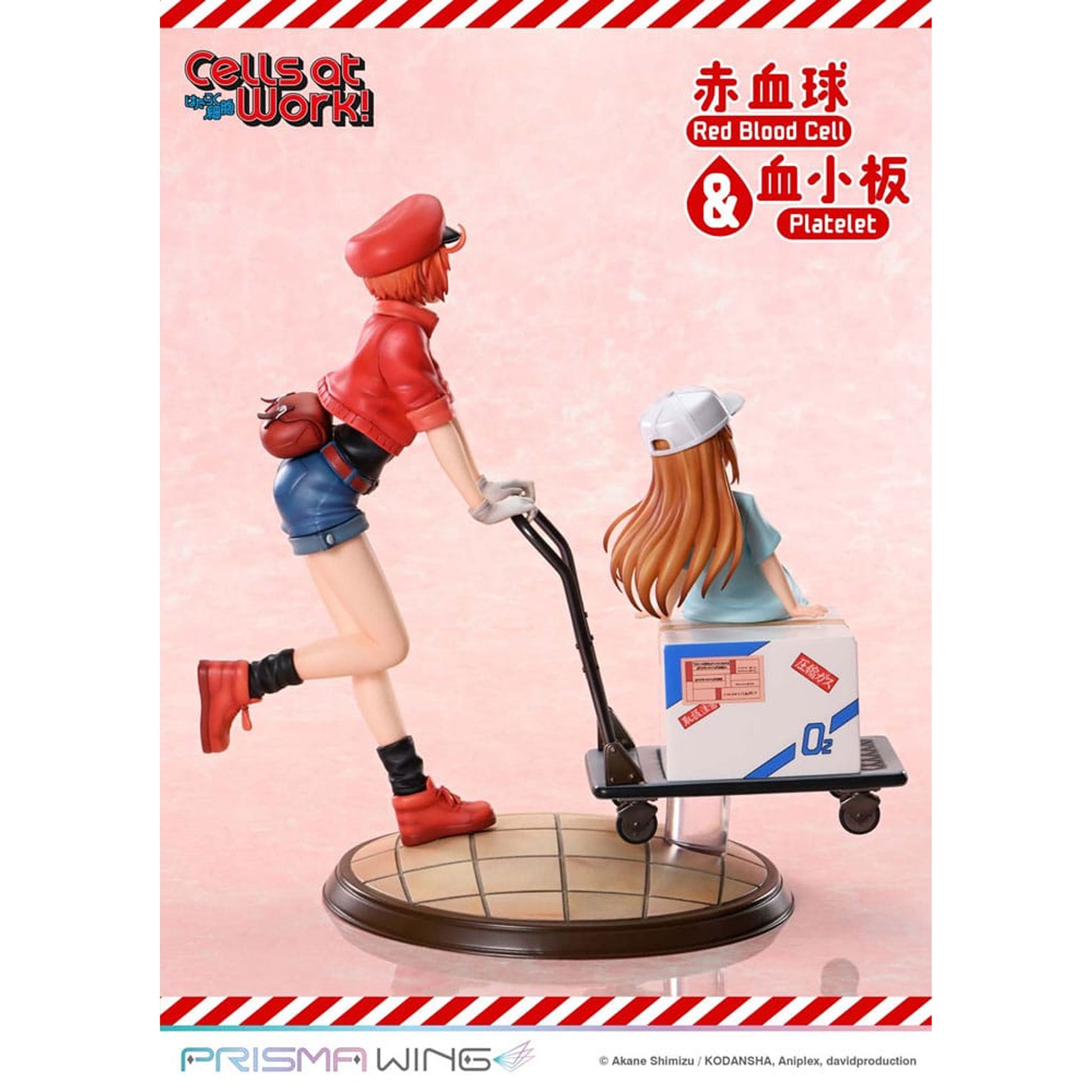 Cells at Work Prisma Wing Red Blood Cell & Platelet -Figuuri