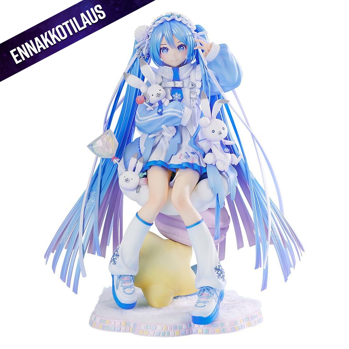 Character Vocal Series 01: Hatsune Miku 1/7 Snow Miku: Yukiiro Pop Ver. -Figuuri