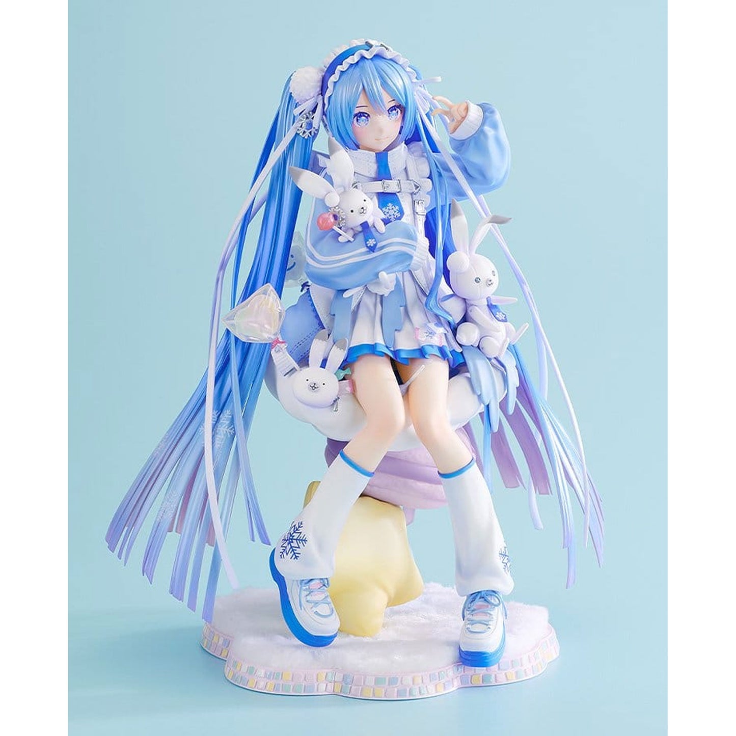 Character Vocal Series 01: Hatsune Miku 1/7 Snow Miku: Yukiiro Pop Ver. -Figuuri