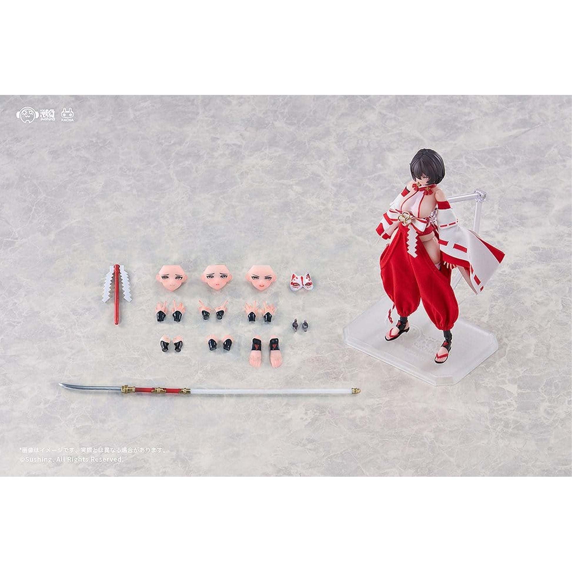 Combat Priestess 1/12 Kikyou Uefuji -Action Figure