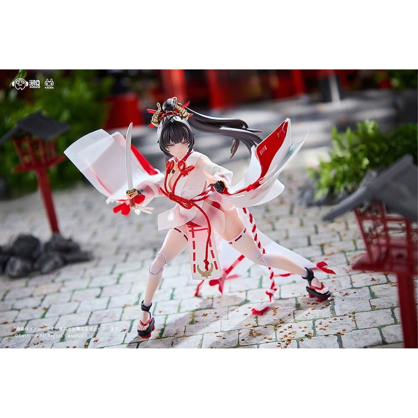 Combat Priestess 1/12 Sakura Uefuji -Action Figure