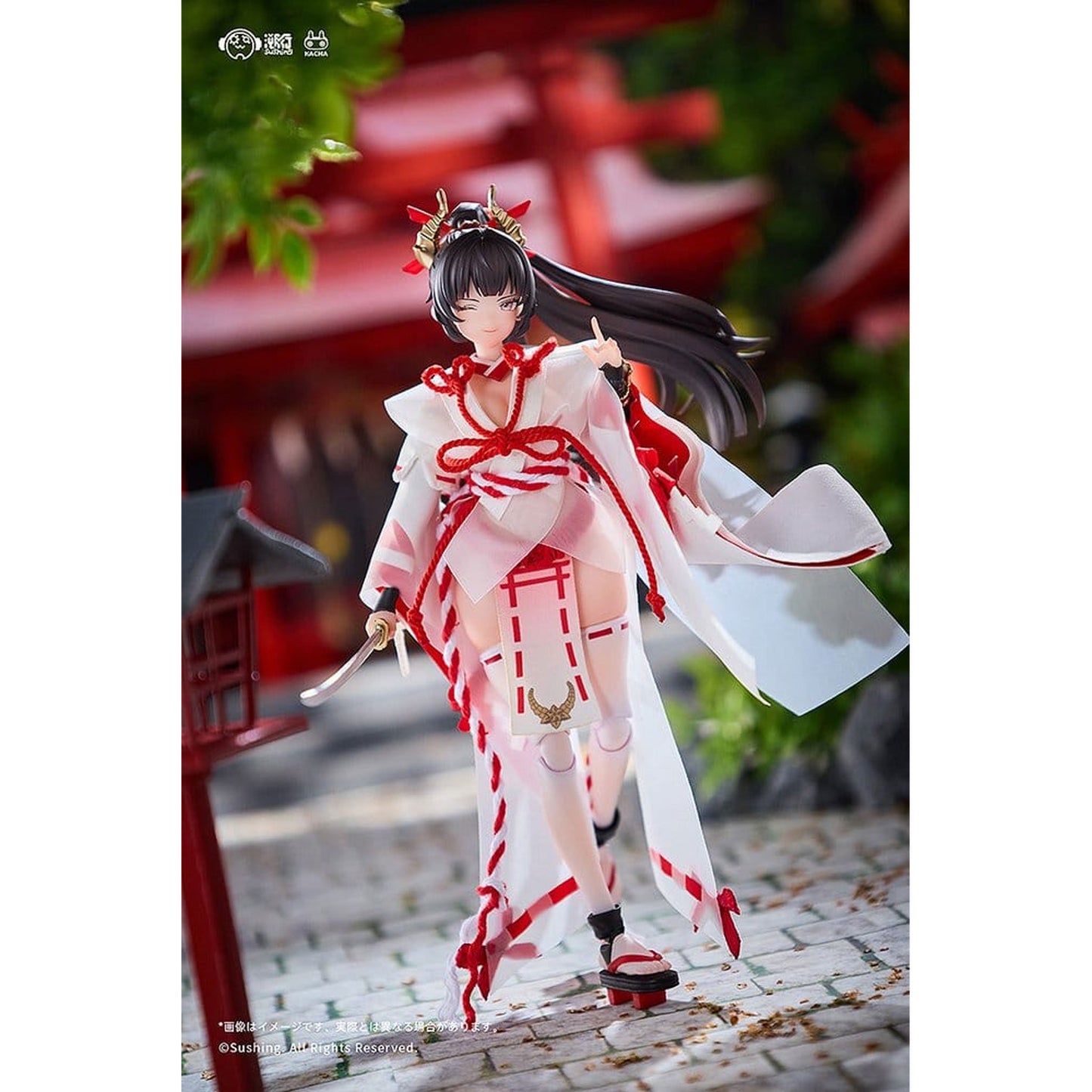 Combat Priestess 1/12 Sakura Uefuji -Action Figure
