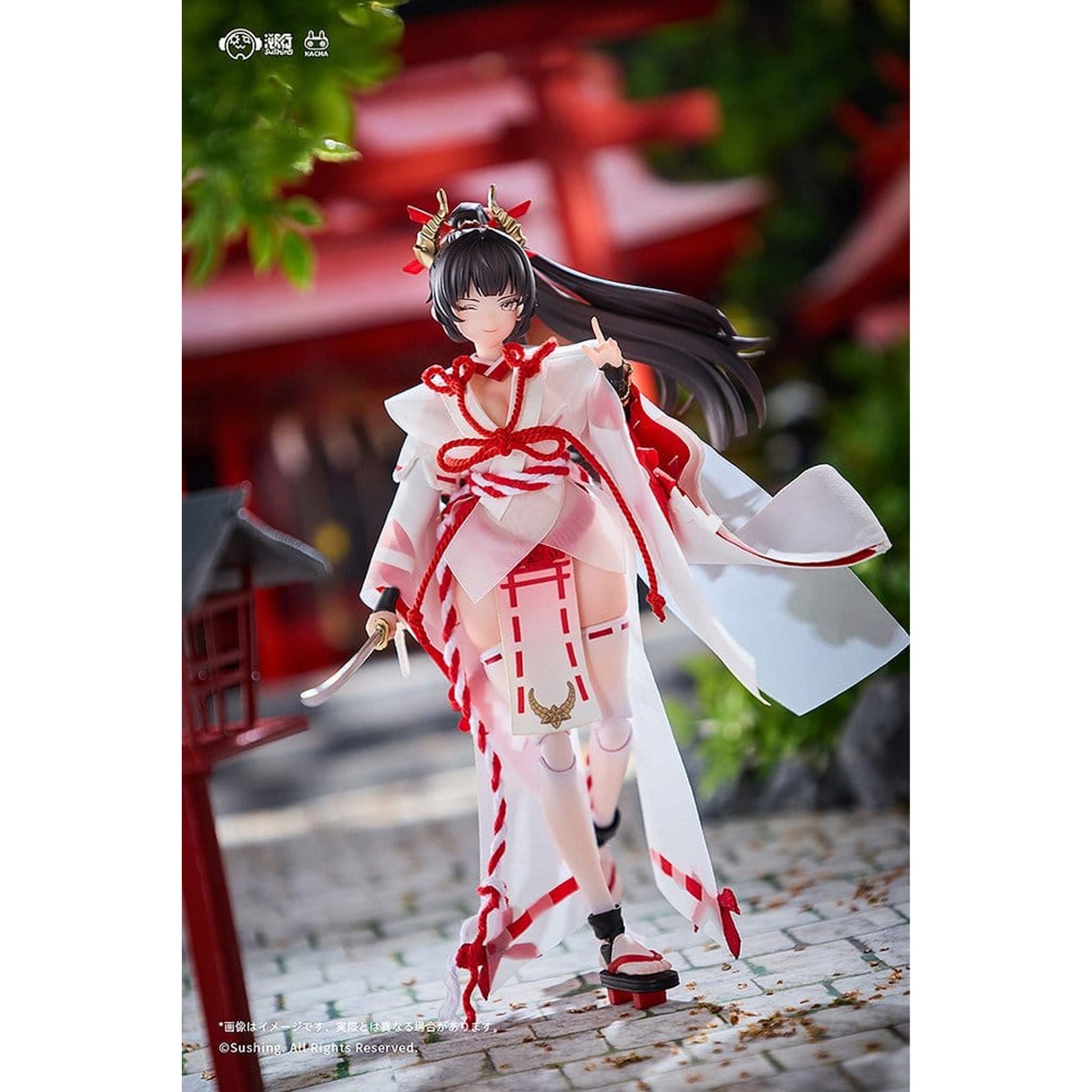Combat Priestess 1/12 Sakura Uefuji -Action Figure