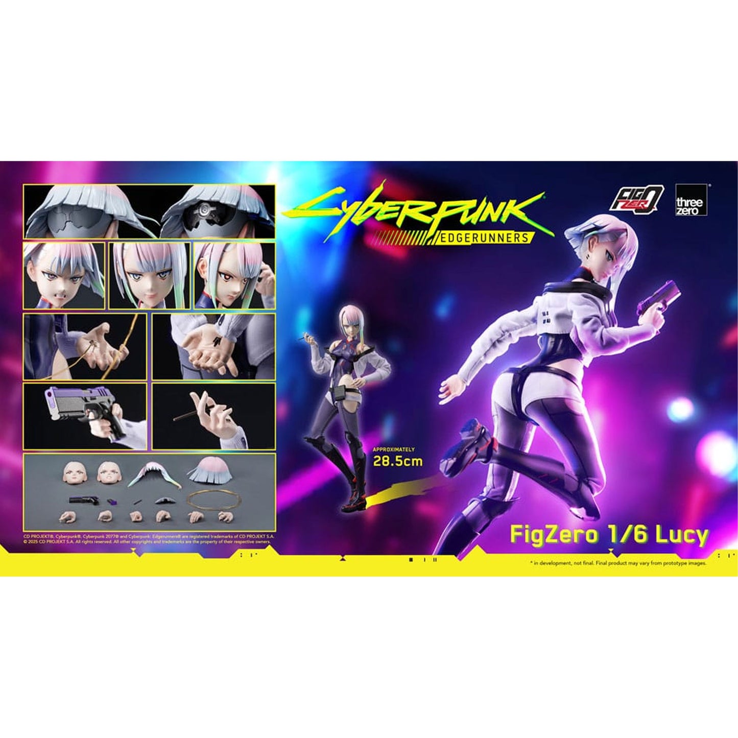 Cyberpunk: Edgerunners FigZero Action Figure 1/6 Lucy