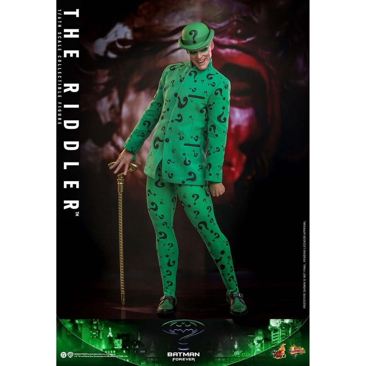 DC Comics Batman Forever Movie Masterpiece 1/6 Riddler -Action Figure