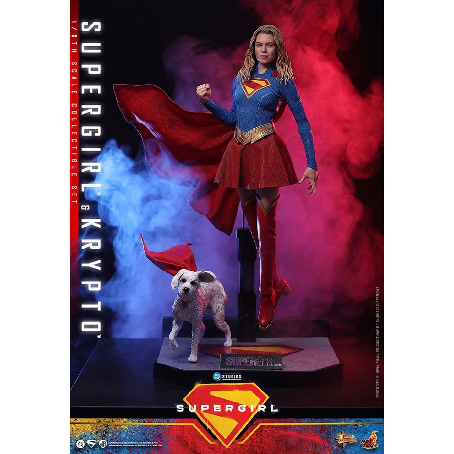DC Comics Movie Masterpiece Set Supergirl & Krypto - Action Figure
