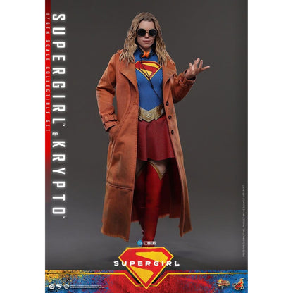 DC Comics Movie Masterpiece Set Supergirl & Krypto - Action Figure