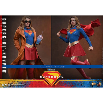 DC Comics Movie Masterpiece Set Supergirl & Krypto - Action Figure