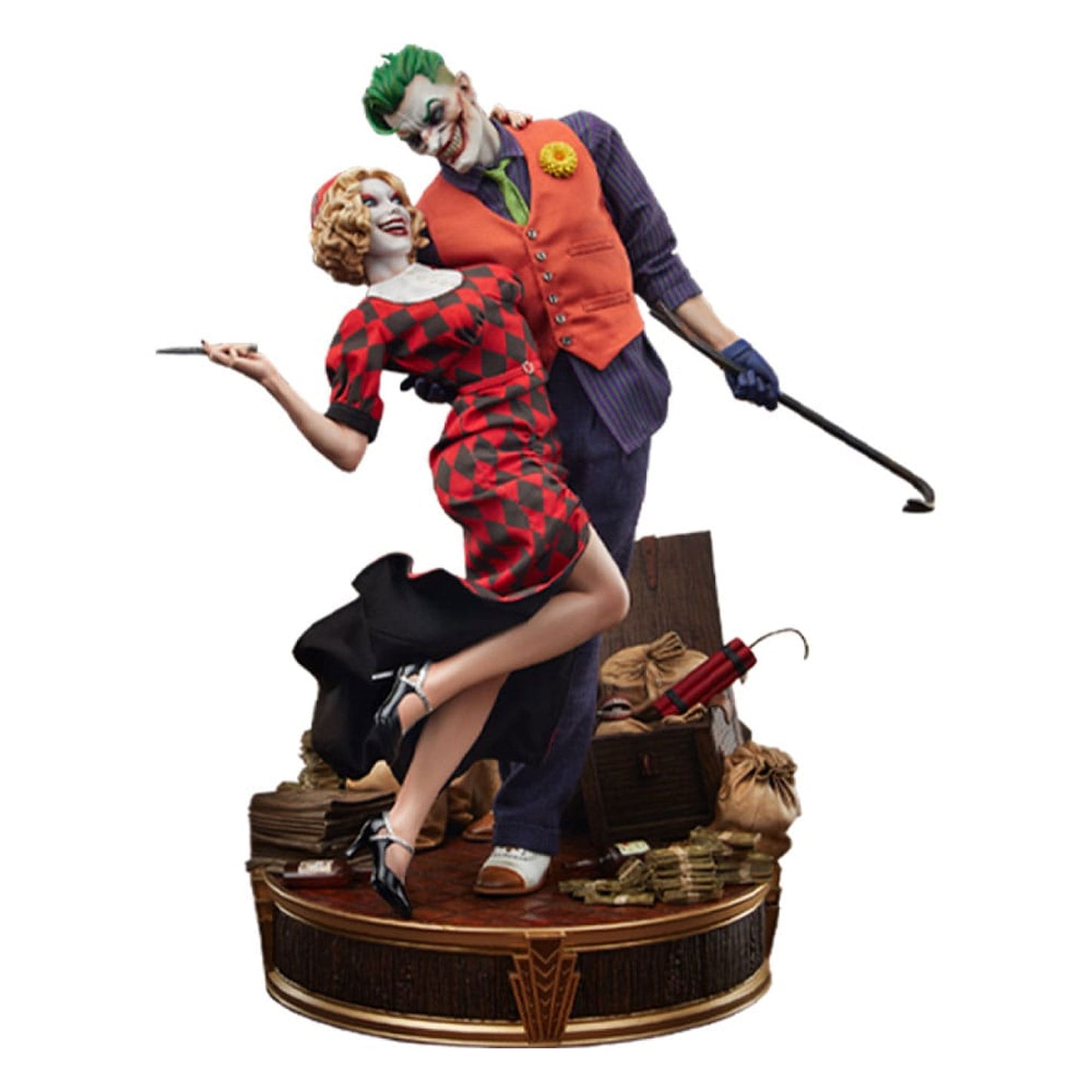 DC Comics Mythos Statue 1/5 The Joker and Harley Quinn: Lawless Love