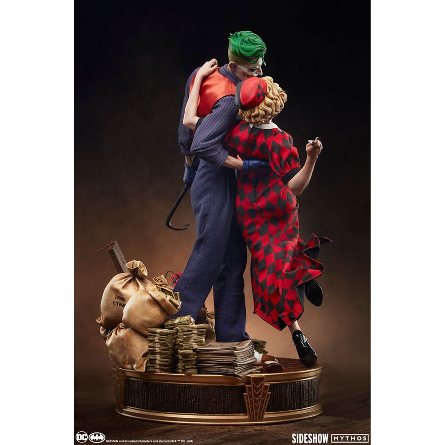 DC Comics Mythos Statue 1/5 The Joker and Harley Quinn: Lawless Love