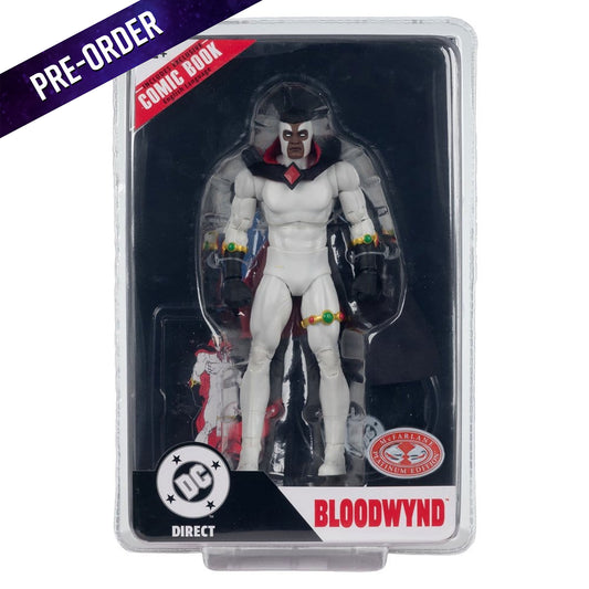 DC Direct Page Punchers Bloodwynd (Justice League #77) (Red Platinum Edition) -Action Figure