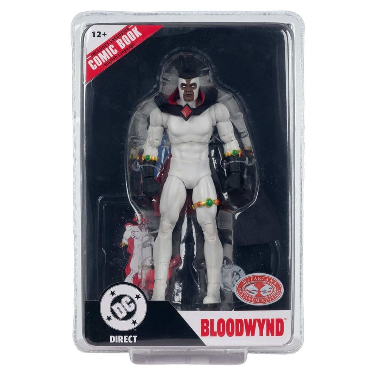 DC Direct Page Punchers Bloodwynd (Justice League #77) (Red Platinum Edition) -Action Figure