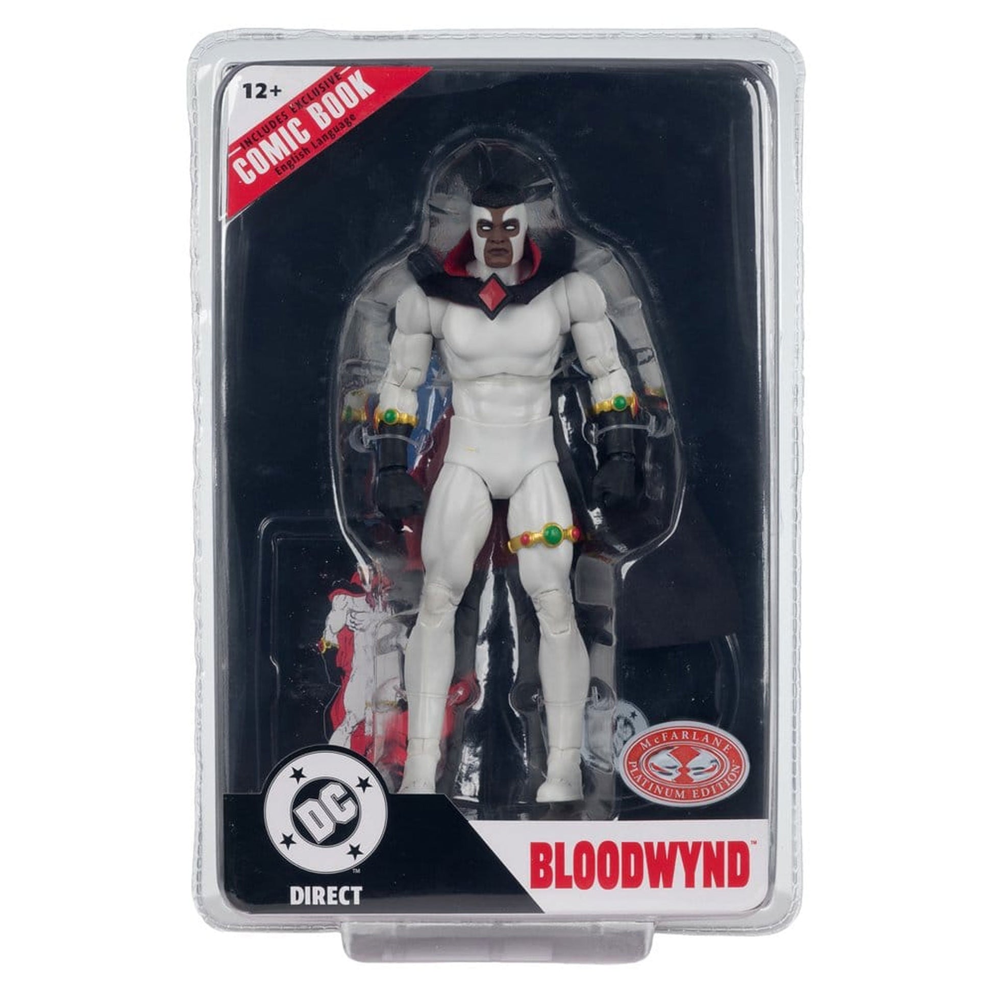DC Direct Page Punchers Bloodwynd (Justice League #77) (Red Platinum Edition) -Action Figure
