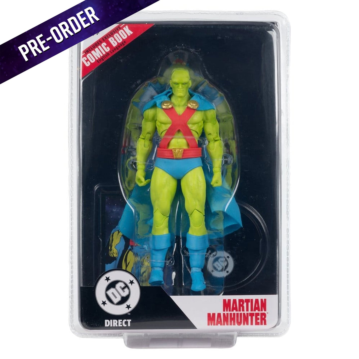 DC Direct Page Punchers Martian Manhunter (Justice League #77) -Action Figure